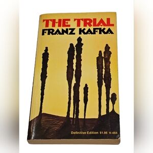The Trial by Franz Kafka Definitive Edition Vintage Books 1969 Paperback V-484